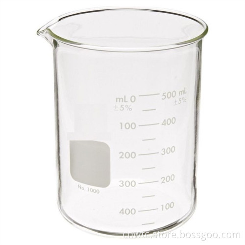 Shop for High-Quality Borosilicate Glass Beakers in 250ml, 500ml, and 1000ml Sizes with Graduations
